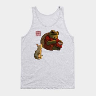 A Frog and a Kitty Tank Top